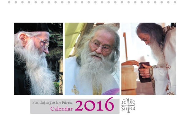Calendar de birou 2016 - Justin Parvu