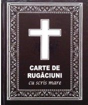 Carte de rugaciuni cu scris mare cartonata neagra